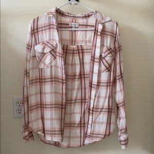 Light pink flannel